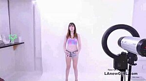 Girl Next Door Model Surrenders Pussy at Audition