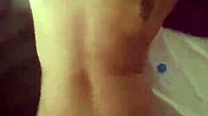 hot wife prostitute bends over for doggystyle ass pounding