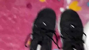 i shoot massive cum all over tennis shoes fetish