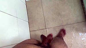 Ebony big tits amateur takes monster black cock cumshot in hardcore interracial pounding