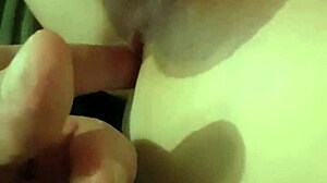 girlfriend sneaks dildo fun deep in her pussy when alone with toys teasing