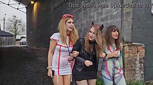 tes au travail tu ne peux pas voir ma video halloween en voiture voici l