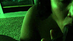 What secrets hide behind Adriana's intense sucking session?