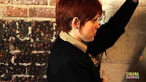 Interracial Lesbian Threesome Nina Heartley Police Chief Strap-On Kink