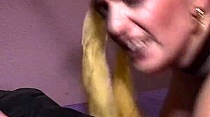 oh damn this brunette milf in sexy stockings gets ass fingered then pussy fucked hard