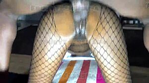 Naughty America WetPussyNaija Pounds Dripping Student Pussy Doggystyle!