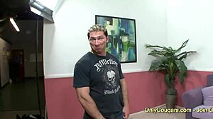 Ann Marie Rios Gulps Messy Facial Cum Explosion!