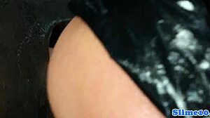 Cockriding Gloryhole Bukkake Babes Take Massive Jizz Facials!