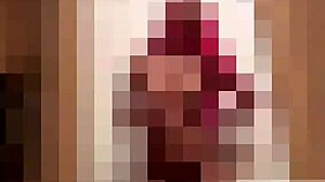 mistress jerks massive cum load straight from throbbing dick