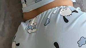 woke up my hot latina stepsis fingering her shaved pussy so i fucked her big ass pov till she screamed