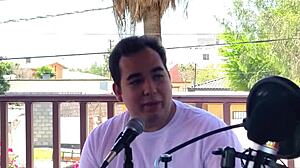 three hot chubby guys with monster cocks and big tits craving ass