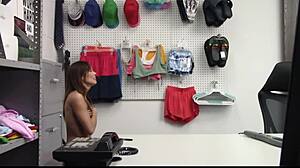 horny guard ravages naked milf big ass tits