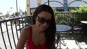 Ann Marie Rios Gulps Messy Facial Cum Explosion!