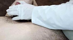 our clinic's special glove handjob for sperm donation