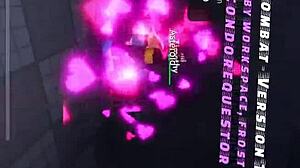 Feeling invincible sliding deep into her