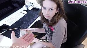 Souseda Miluje Dominanci Zjistil Jsem Pov Dominance Dorm Roommate Blowjob