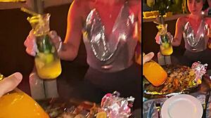 Restaurant Pickup Turns Hotel Creampie Pound Who Knew?