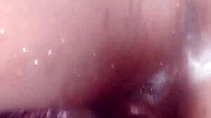 BIG BLACK KENYAN DICK UNLOADS HUGE JIZZ LOAD!