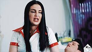 Exotic Fetish Nurse Hands Mouth Wet Cunt Cures Huge Dick Patient Masturbation