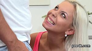 Centerfold Pussy Filled With Warm Pee And Explosive Squirts