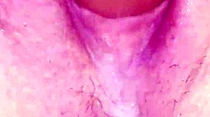 NaughtyHotKitten Drips Creamy Cum from Big Clit Toy Play