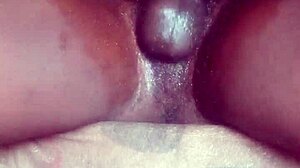 BIG BLACK KENYAN DICK UNLOADS HUGE JIZZ LOAD!
