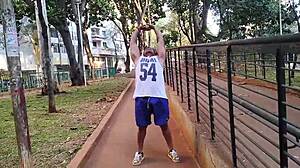 personal grabs schoolgirl for brutal outdoor anal creampie domination