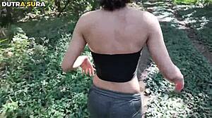 what would you do seeing me alone in woods tell comments