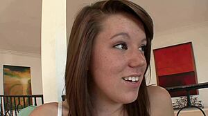 yo, this cute teen stepsis scores big black cock interracial fuck right at home