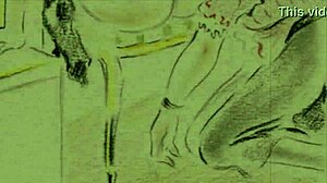 vintage hairy retro erotic cartoon drawings