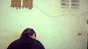 Chubby BBW Fat Novinha Dances Seductively with Curves