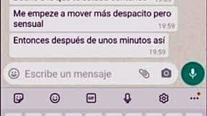 Blonde Latina Casada Infiel Sucks Ass To Mouth In WhatsApp Chat Part 2