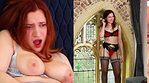 18yo explodes with christmas creampie bliss!