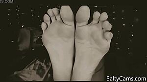 Lick my toes lover as you crave every inch