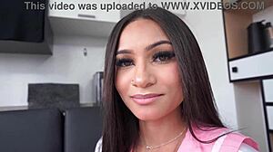 Agatha Santos Tries Monster Double Anal but Quits on BBC DAP