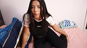 Hardcore POV Creampie Pounds Colombian Latina's Huge Ass First Time Amateur