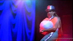 Skinny ebony bunny with big ass rides fat black cock first time