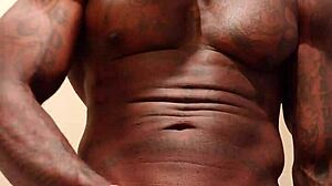 Hallelujah Johnson Worships Massive Black Hairy Monster Cock Frenzy