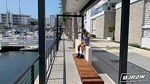 Mimi Monet's White Face Painted with Cum in Bjraw Deepthroat Titty Fuck Rimjob