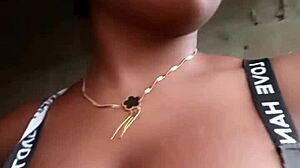 Teen rubs pussy till lips puff and swell