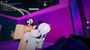 Chico Uses My Body To Drain His Huge Cock In Roblox Game