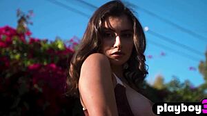 Nigo's Natural Big Tits Tease Outdoor Poses