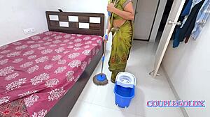 Young Wife Gets Bent Over Doggystyle Monster Cock Pussy Fuck During Homemade Massage