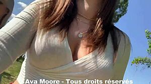 Lucky Dude's Balls Drained by Two Slutty French Girls' Deepthroat Roadside Blowbang!