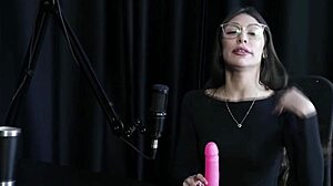 melina khalifa's naughty interview spills into wild group putaria on sheer red