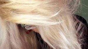 cuckolding sissy bimbo gets femdom jerk off orders