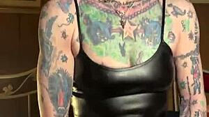 Hotink4u Milf Orgasms Explosively Riding Massive Dildo Hard!