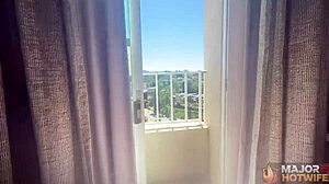 Wanna see busty milf Monica Santhiago squirt from Rome Major's thick cock pounding?