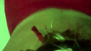 damn this mature arab milf squirts hard from anal pounding