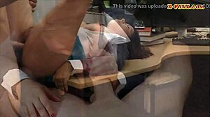 busty milf you spot her getting screwed hard by that pervert pawn dude on hidden cam